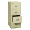 Patriot By Fireking Insulated Fire File, 1-Hour Fire Protection, 4 Legal/Letter File Drawers, Parchment, 17.75 X 25 X 52.75