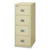 Patriot By Fireking Insulated Fire File, 1-Hour Fire Protection, 4 Legal/Letter File Drawers, Parchment, 17.75 X 25 X 52.75