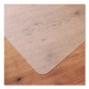 Ecotex Marlon Bioplus Rectangular Polycarbonate Chair Mat For Hard Floors, Rectangular, 46" x 60", Clear