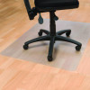Cleartex Advantagemat Phthalate Free Pvc Chair Mat For Hard Floors, Rectangular, 53" x 45", Clear
