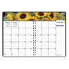 Express Track Recycled Weekly Appointment Book/Monthly Planner, 8 x 5, Black Cover, 13-Month: Jan 2026 To Jan 2027
