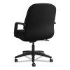 Pillow-Soft 2090 Series Managerial Mid-Back Swivel/Tilt Chair, Supports Up To 300 Lb, 17" To 21" Seat Height, Black