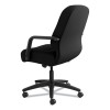 Pillow-Soft 2090 Series Managerial Mid-Back Swivel/Tilt Chair, Supports Up To 300 Lb, 17" To 21" Seat Height, Black