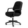 Pillow-Soft 2090 Series Managerial Mid-Back Swivel/Tilt Chair, Supports Up To 300 Lb, 17" To 21" Seat Height, Black