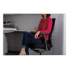Ignition 2.0 4-Way Stretch Mid-Back Mesh Task Chair, Adjustable Lumbar Support, Black Seat/Back/Base