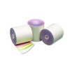 Impact Printing Carbonless Paper Rolls, 3" X 70 Ft, White/Canary/Pink, 50/Carton