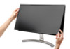 Magnetic Monitor Privacy Screen For 27" Widescreen Flat Panel Monitors, 16:9 Aspect Ratio