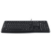 K120 Ergonomic Desktop Wired Keyboard, Usb, Black