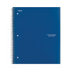 Wirebound Notebook, 1-Subject, Medium/College Rule, Assorted Cover Colors, (100) 11 x 8.5 Sheets, 6/Pack