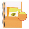 Wirebound Notebook, 1-Subject, Medium/College Rule, Randomly Assorted Cover Color, (80) 7 x 5.5 Sheets