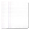 Square Deal Composition Book, 3-Subject, Wide/Legal Rule, Black Cover, (100) 9.75 x 7.5 Sheets, 12/Pack