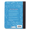 Primary Journal Half Page Ruled, Blue Marble Cover, Primary Rule, (100) 9.75 x 7.5 Sheets
