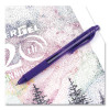 Energel-X Gel Pen, Retractable, Medium 0.7 Mm, Violet Ink, Translucent Violet/Violet Barrel, Dozen