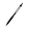 Precise V10Rt Rollerball Pen, Retractable, Bold 1 Mm, Black Ink, Black Barrel, Dozen