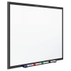 Classic Series Nano-Clean Dry Erase Board, 48" x 36", White Surface, Black Aluminum Frame