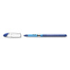 Slider Basic Ballpoint Pen, Stick, Medium 0.8 Mm, Blue Ink, Blue Barrel, 10/Box