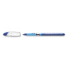 Slider Basic Ballpoint Pen, Stick, Extra-Bold 1.4 Mm, Blue Ink, Blue Barrel, 10/Box
