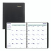 Plan And Link Monthly Planner, 11" x 9.06", Black Cover, 16-Month: Sept 2025 To Dec 2026
