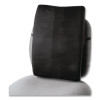 Remedease Full Height Backrest, 14 X 3 X 19.5, Black