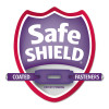 End Tab Pressboard Classification Folders, Expands 2", 2 Dividers, 6 Safeshield Fasteners, Legal Size, Dark Blue, 10/Box