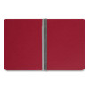 Prong Fastener Premium Pressboard Report Cover, Two-Piece Prong Fastener, 3" Capacity, 8.5 X 11, Bright Red/Bright Red