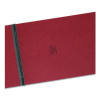 Prong Fastener Pressboard Report Cover, Two-Piece Prong Fastener, 3" Capacity, 11 X 17, Red/Red