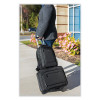 Rolling Business Case, Fits Devices Up To 15.6", Polyester, 16.54 x 8 x 9.06, Black