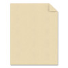 25% Cotton Business Paper, 95 Bright, 24 Lb Bond Weight, 8.5 x 11, Ivory, 500 Sheets/Ream