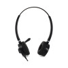 Hs-Wd-Usb-2 Binaural Over The Head Headset, Black