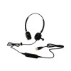 Hs-Wd-Usb-2 Binaural Over The Head Headset, Black