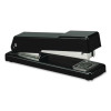 Compact Desk Stapler, 20-Sheet Capacity, Black