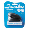 Tot Mini Stapler, 12-Sheet Capacity, Black