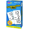 Skill Drill Flash Cards, Subtraction 0 To 12, Grades 1 To 5, 3" x 6", Black And White, 91/Pack