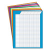 Jumbo Incentive Charts, Vertical Orientation, 22" x 28", Assorted Colors, 8/Pack