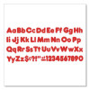Ready Letters Casual Combo Set, 4" Tall, Red Characters, 182/Set