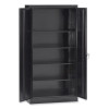 72" High Standard Cabinet (Unassembled), 36"w x 18"d x 72"h, Black