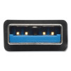 Ultra-Slim Portable Usb 3.0 Superspeed Hub, 4 Ports, Black