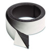 Magnetic Adhesive Tape Roll, 1" x 4 Ft, Black