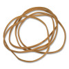 Rubber Bands, Size 18, 0.04" Gauge, Beige, 1 Lb Box, 1,600/Pack