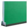Pressboard Classification Folders, 2/5-Cut Tab, Expands 2", 2 Dividers, 6 Fasteners, Letter Size, Emerald Green, 10/Box