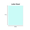 Deluxe Colored Paper, 20 Lb Bond Weight, 8.5 x 11, Blue, 500/Ream