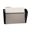 Metal Mesh Wall File, Letter Size, 14" x 3.1" x 8.2", Black