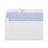 Peel Seal Strip Security Tint Business Envelope, #6 3/4, Square Flap, Self-Adhesive Closure, 3.63 x 6.5, White, 100/Box
