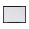 Design Series Deluxe Dry Erase Board, 24" x 18", White Surface, Black Anodized Aluminum Frame