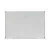 Modern Melamine Dry Erase Board With Aluminum Frame, 72" x 48", White Surface, Satin Aluminum Frame