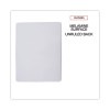 Lap/Learning Dry-Erase Board, 11.75" x 8.75", White Surface, 6/Pack