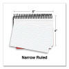 Spiral Bound Index Cards, Ruled, 4 X 6, White, 120/Pack