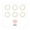 Removable General-Purpose Masking Tape, 3" Core, 18 Mm X 54.8 M, Beige, 6/Pack
