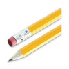 #2 Pre-Sharpened Woodcase Pencil, Hb (#2), Black Lead, Yellow Barrel, 24/Pack