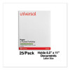 Two-Pocket Portfolios With Textured Covers, Accommodates 11 x 8.5 Sheets, Light Blue, 25/Box
